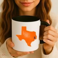 Distressed Houston Texas Baseball Fan Coffee Mug thumb 3