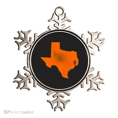 Distressed Houston Texas Baseball Fan Ornament