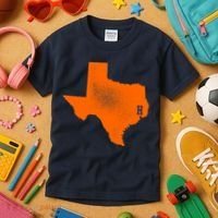 Distressed Houston Texas Baseball Fan Kids T-Shirt thumb 3
