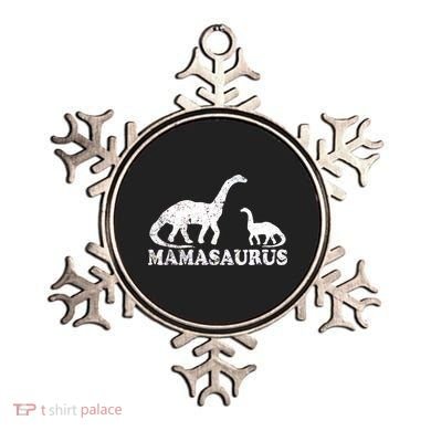 Distressed Mamasaurus Mom Mama Mother Dinosaur Ornament