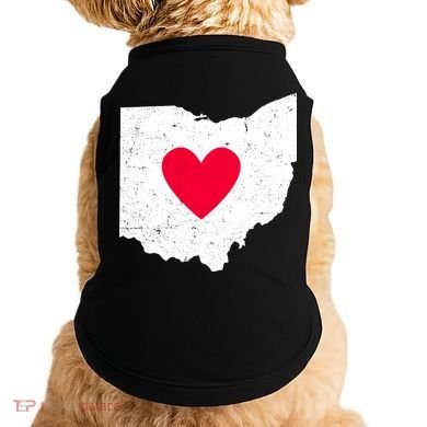 Distressed Ohio State Love Doggie Tank