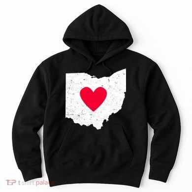 Distressed Ohio State Love Hoodie