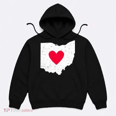 Distressed Ohio State Love Hoodie