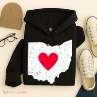 Distressed Ohio State Love Hoodie thumb 4