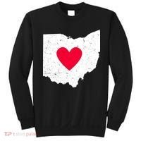 Distressed Ohio State Love Sweatshirt thumb 0