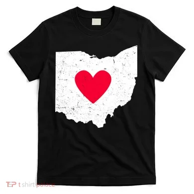 Distressed Ohio State Love T-Shirt