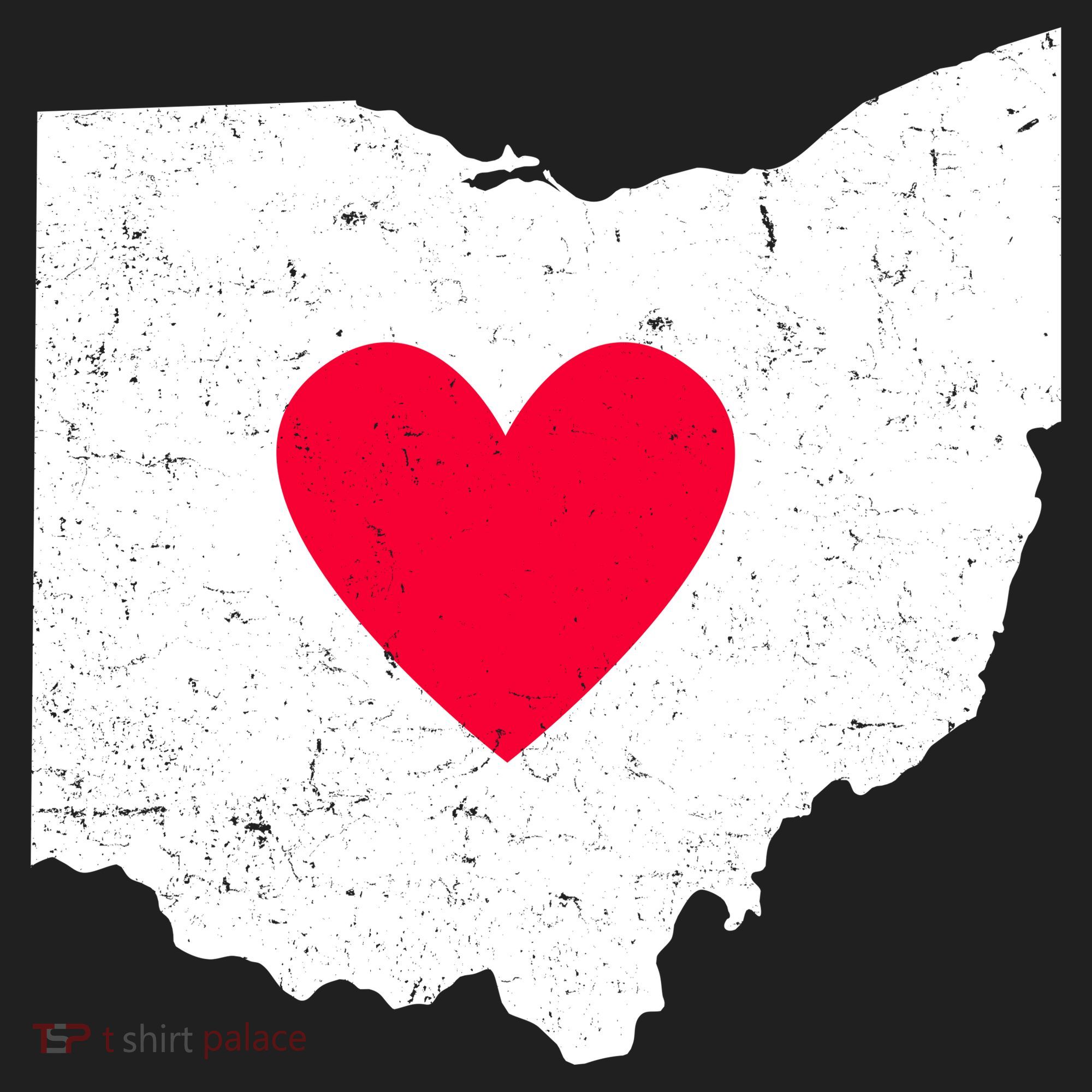 Distressed Ohio State Love Tumbler