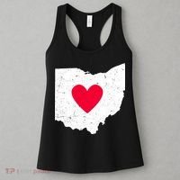 Distressed Ohio State Love Women's Tank Top thumb 3