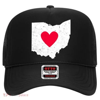 Distressed Ohio State Love Hat