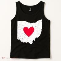 Distressed Ohio State Love Tank Top thumb 2