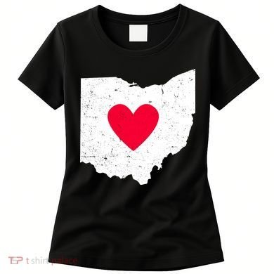 Distressed Ohio State Love Women's T-Shirt
