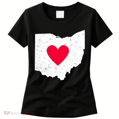 Distressed Ohio State Love Women's T-Shirt