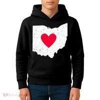 Distressed Ohio State Love Kids Hoodie thumb 4