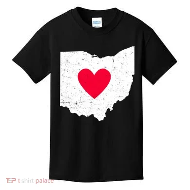 Distressed Ohio State Love Kids T-Shirt