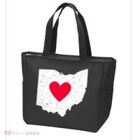 Distressed Ohio State Love Tote Bag thumb 3