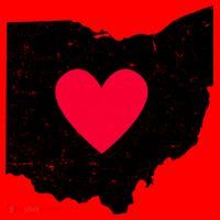Distressed Ohio State Love Coffee Mug thumb 5