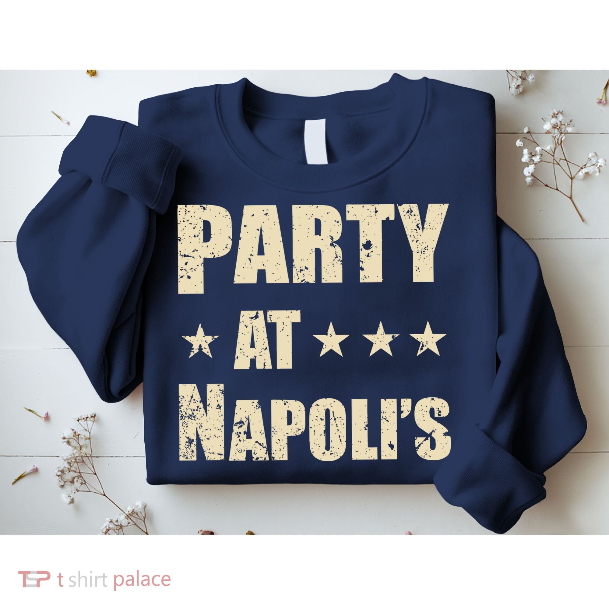 Distressed Party at Napoli's Sweatshirt