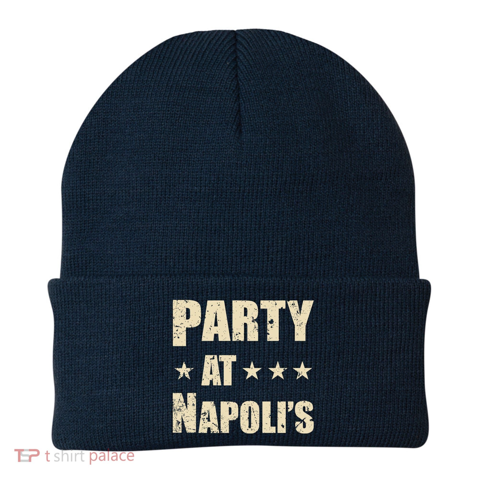 Distressed Party at Napoli's Beanie