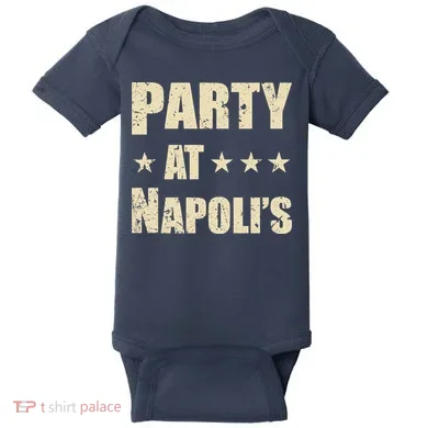 Distressed Party at Napoli's Baby Bodysuit