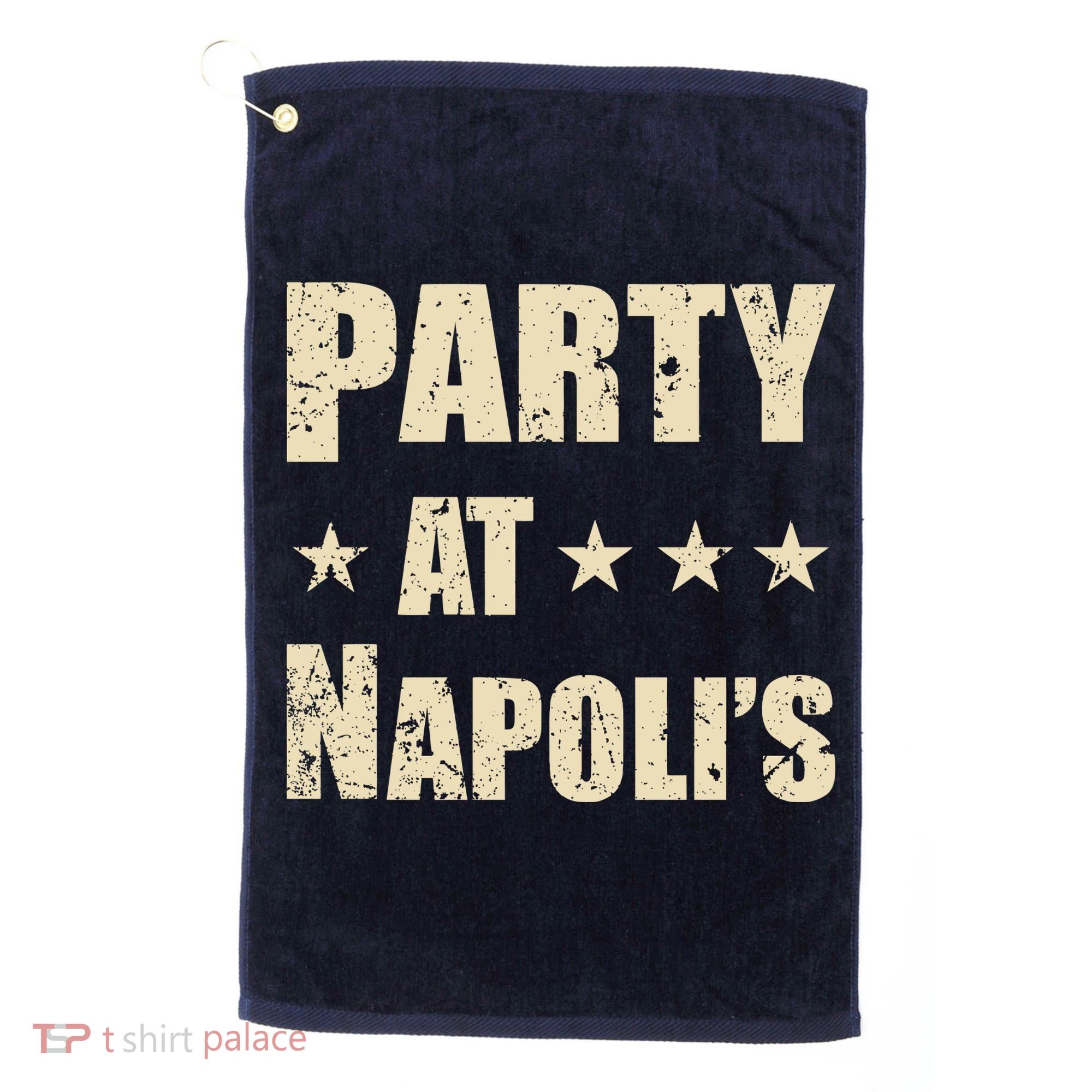 Distressed Party at Napoli's Golf Towel