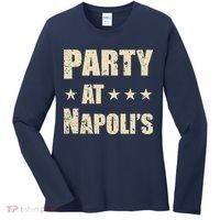 Distressed Party at Napoli's Women's Long Sleeve Shirt thumb 0