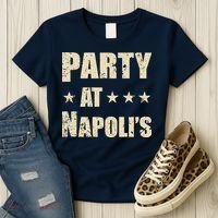Distressed Party at Napoli's Women's T-Shirt thumb 3
