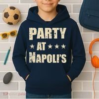 Distressed Party at Napoli's Kids Hoodie thumb 2