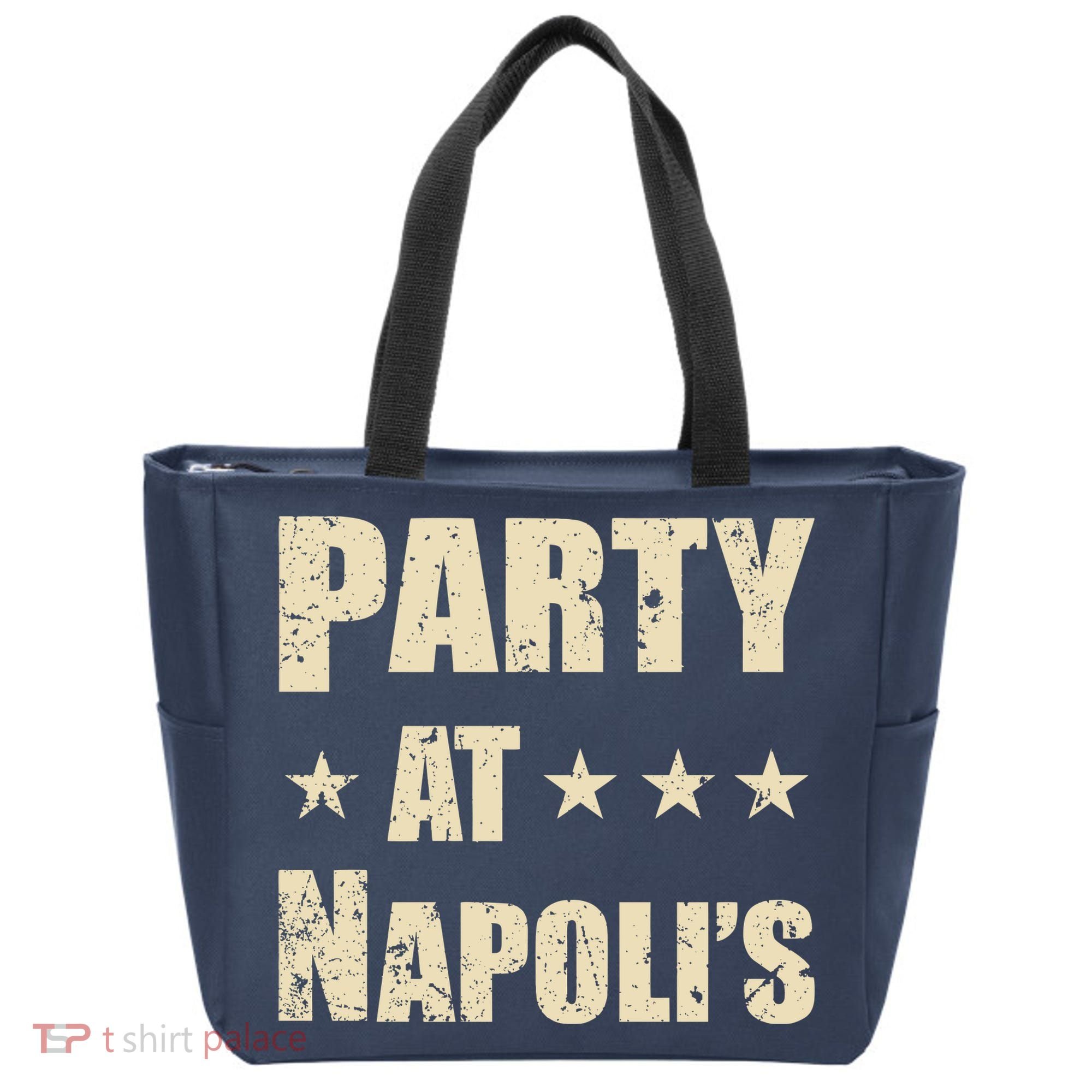Distressed Party at Napoli's Tote Bag