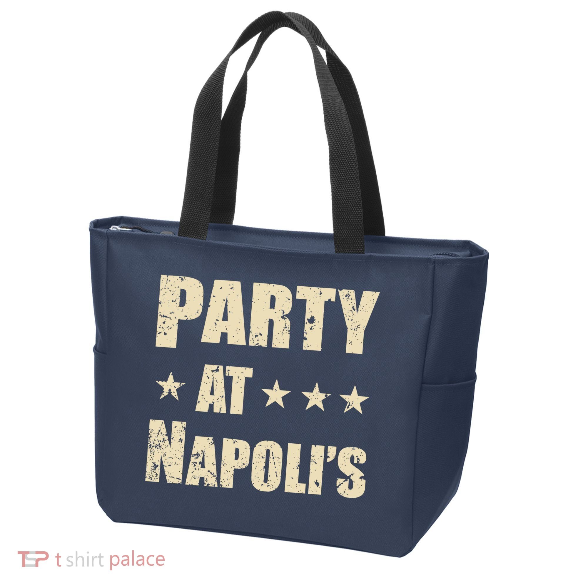 Distressed Party at Napoli's Tote Bag