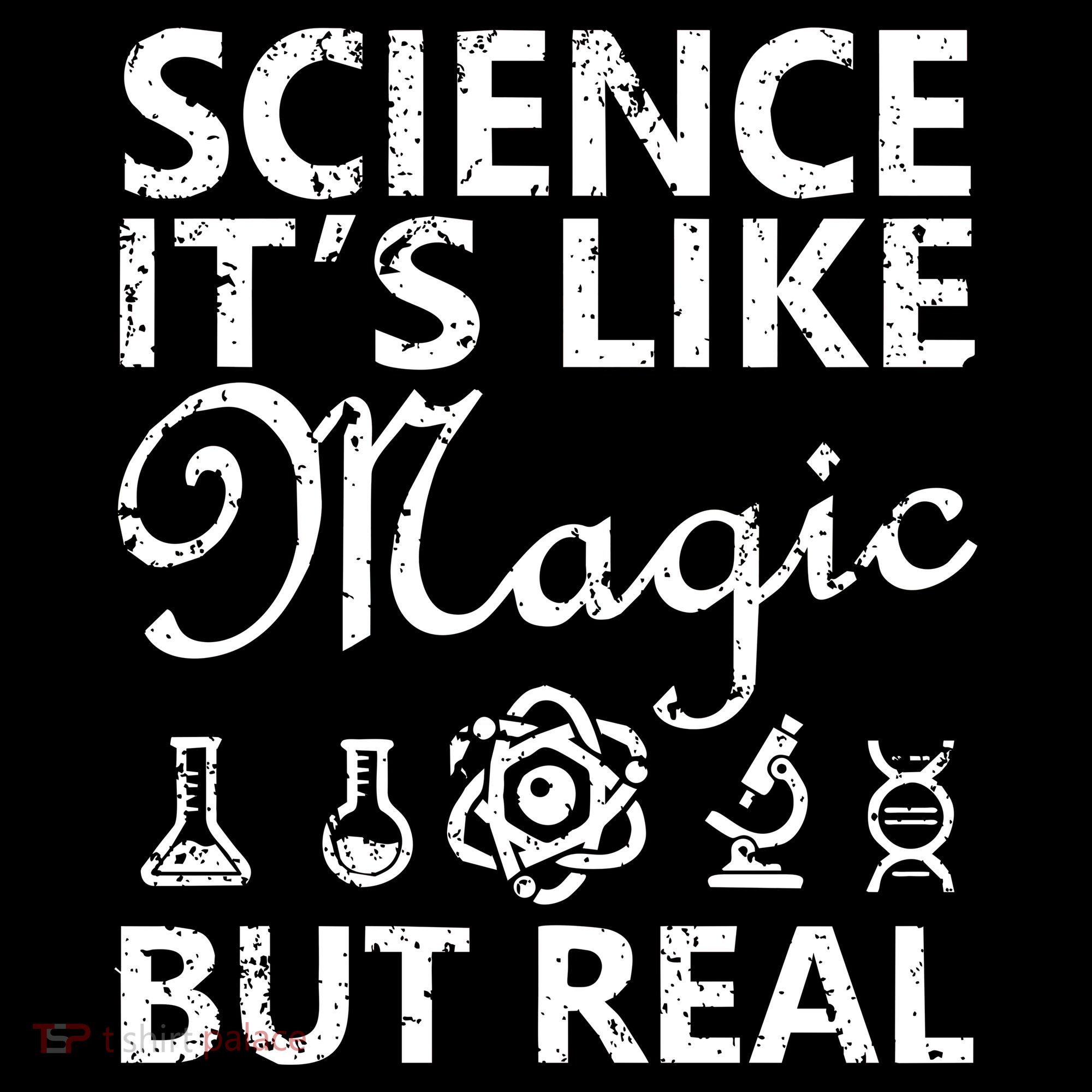 Distressed Science It's Like Magic But Real March For Science Doggie Tank