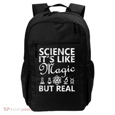 Distressed Science It's Like Magic But Real March For Science Backpack