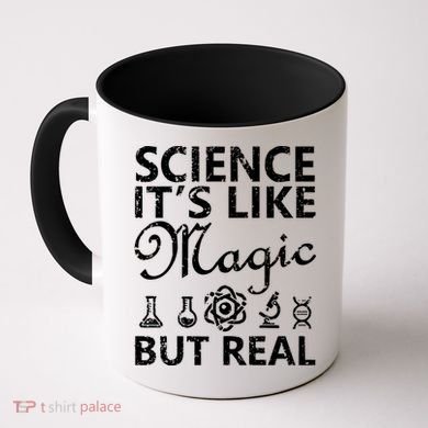 Distressed Science It's Like Magic But Real March For Science Coffee Mug