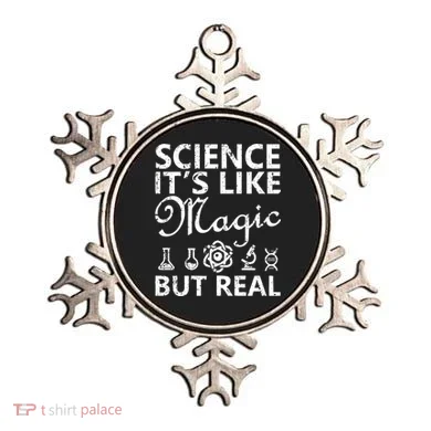 Distressed Science It's Like Magic But Real March For Science Ornament