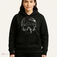 Distressed Skull Graphic Hoodie thumb 5
