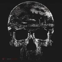 Distressed Skull Graphic Polo thumb 3