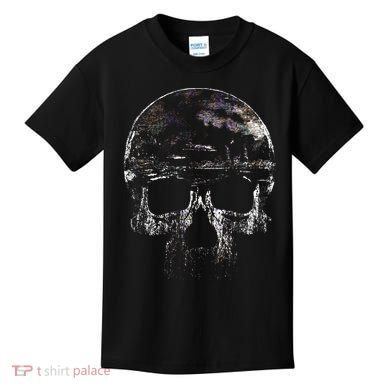Distressed Skull Graphic Kids T-Shirt