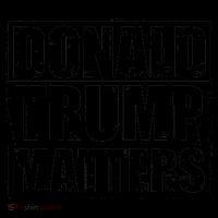 Distressed Straight Outta Donald Trump Matters Coffee Mug thumb 5