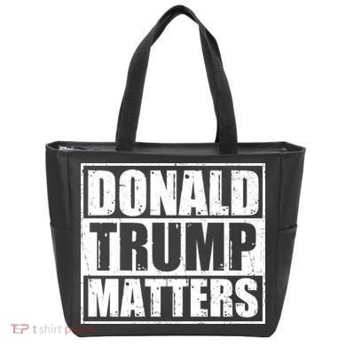 Distressed Straight Outta Donald Trump Matters Tote Bag