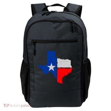 Distressed Texas State Map Flag Backpack