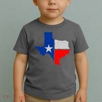 Distressed Texas State Map Flag Toddler T-Shirt thumb 2
