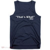 Distressed That's What - She Tank Top thumb 0