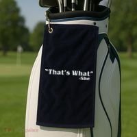 Distressed That's What - She Golf Towel thumb 2