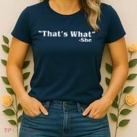 Distressed That's What - She Women's T-Shirt thumb 2
