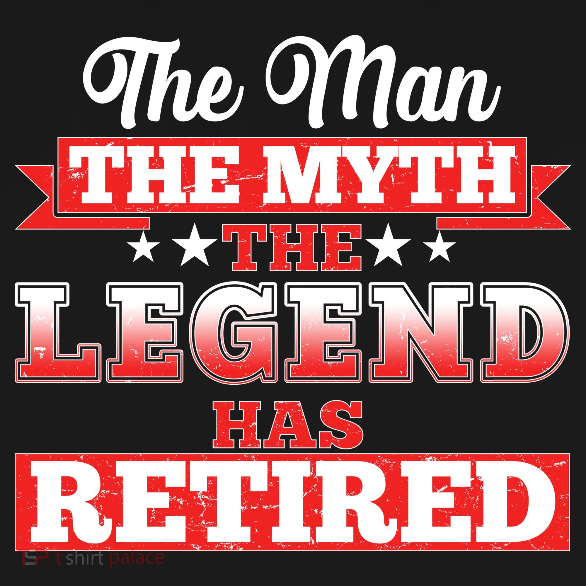 Distressed The Man The Myth The Legend Has Retired  Tote Bag