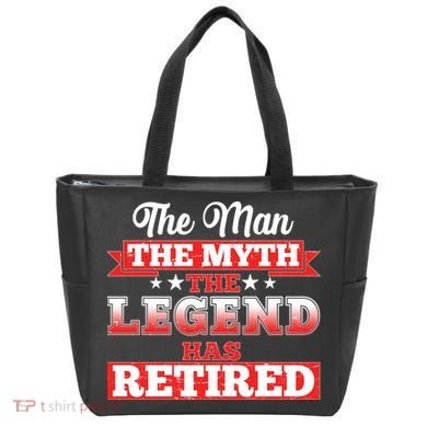 Distressed The Man The Myth The Legend Has Retired  Tote Bag