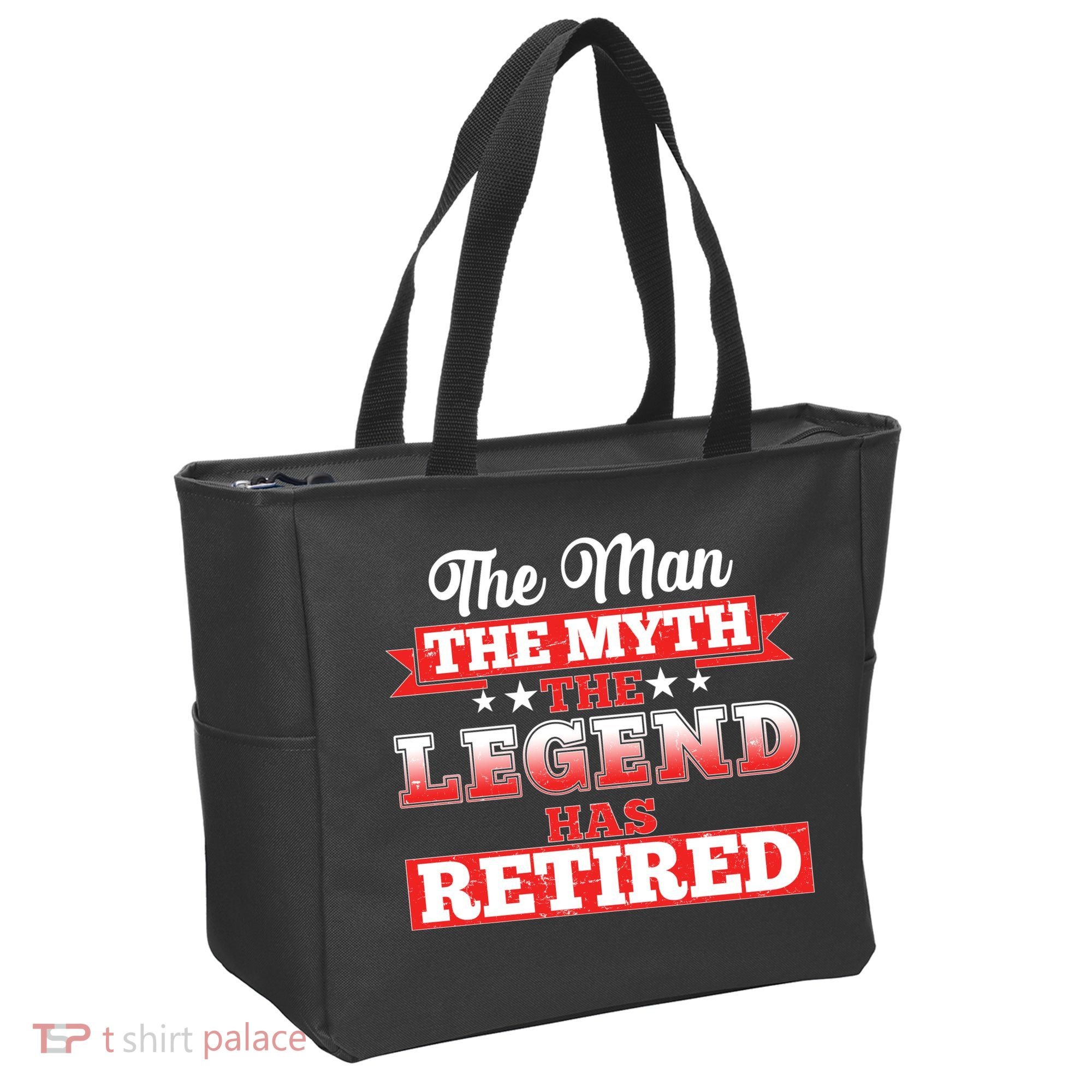 Distressed The Man The Myth The Legend Has Retired  Tote Bag