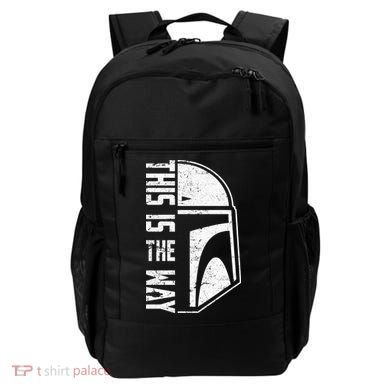 Distressed This Is The Way Helmet Backpack
