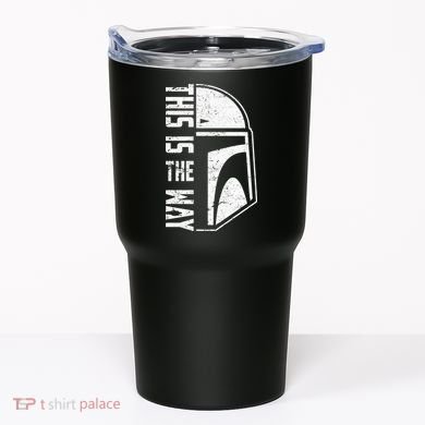 Distressed This Is The Way Helmet Tumbler
