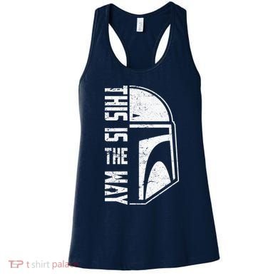 Distressed This Is The Way Helmet Women's Tank Top