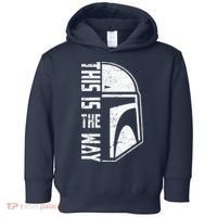 Distressed This Is The Way Helmet Toddler Hoodie thumb 0